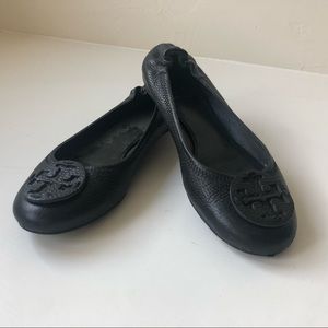 Tory Burch Reva Tumbled leather flats
